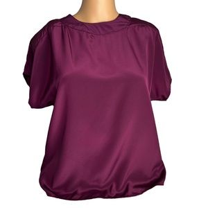 Burgundy Anna Kriste Padded Shoulder Vantage
Blouse Woman Blouse